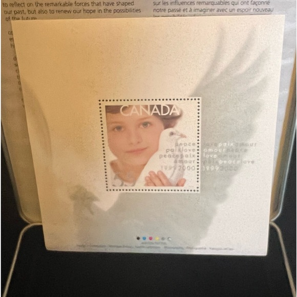 Canadian stamp and coin collection 1999–2000 space Y2K - Picture 4 of 6